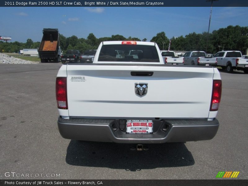Bright White / Dark Slate/Medium Graystone 2011 Dodge Ram 2500 HD SLT Crew Cab