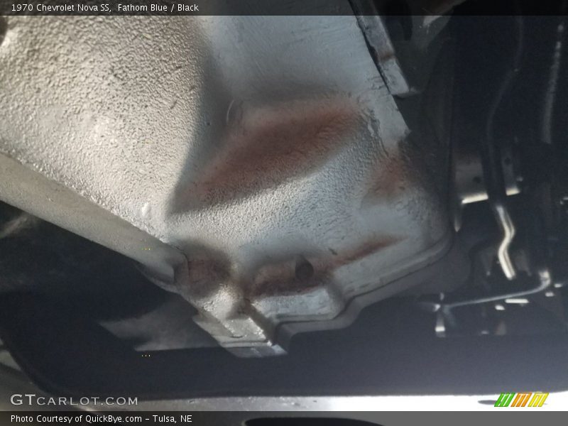 Fathom Blue / Black 1970 Chevrolet Nova SS