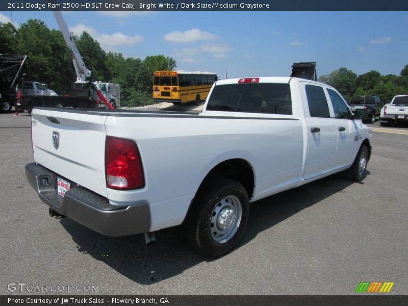 Bright White / Dark Slate/Medium Graystone 2011 Dodge Ram 2500 HD SLT Crew Cab