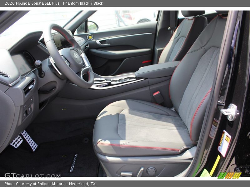 Phantom Black / Black 2020 Hyundai Sonata SEL Plus