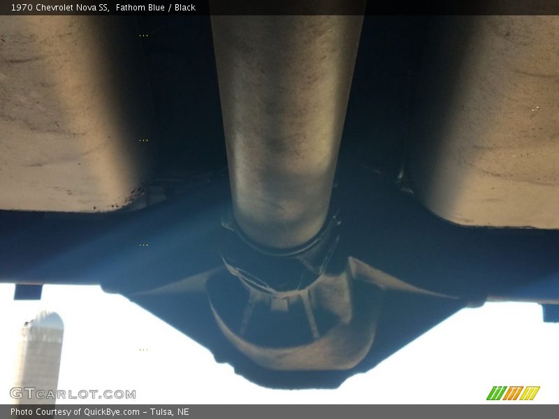 Fathom Blue / Black 1970 Chevrolet Nova SS