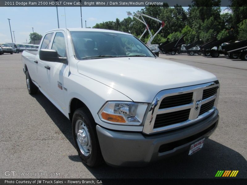 Bright White / Dark Slate/Medium Graystone 2011 Dodge Ram 2500 HD SLT Crew Cab