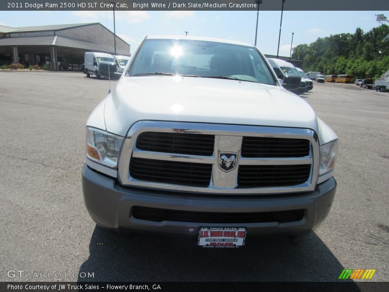 Bright White / Dark Slate/Medium Graystone 2011 Dodge Ram 2500 HD SLT Crew Cab