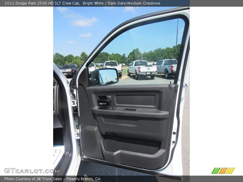 Bright White / Dark Slate/Medium Graystone 2011 Dodge Ram 2500 HD SLT Crew Cab