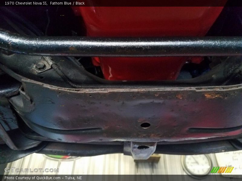 Fathom Blue / Black 1970 Chevrolet Nova SS