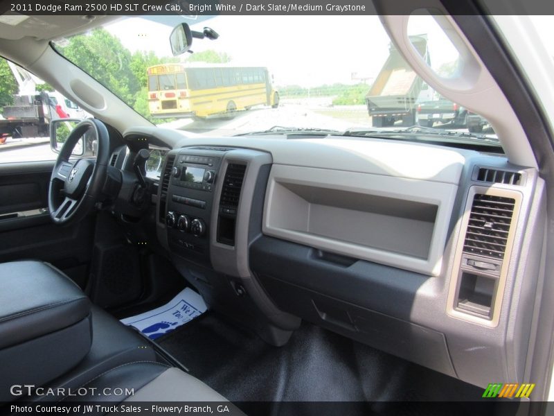 Bright White / Dark Slate/Medium Graystone 2011 Dodge Ram 2500 HD SLT Crew Cab