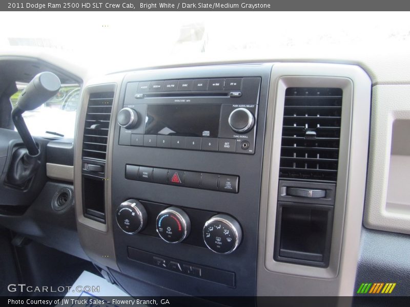Controls of 2011 Ram 2500 HD SLT Crew Cab