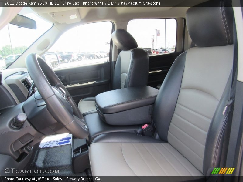 Front Seat of 2011 Ram 2500 HD SLT Crew Cab