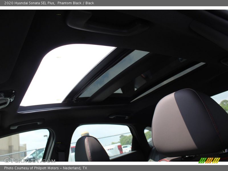 Phantom Black / Black 2020 Hyundai Sonata SEL Plus