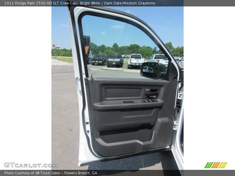 Bright White / Dark Slate/Medium Graystone 2011 Dodge Ram 2500 HD SLT Crew Cab