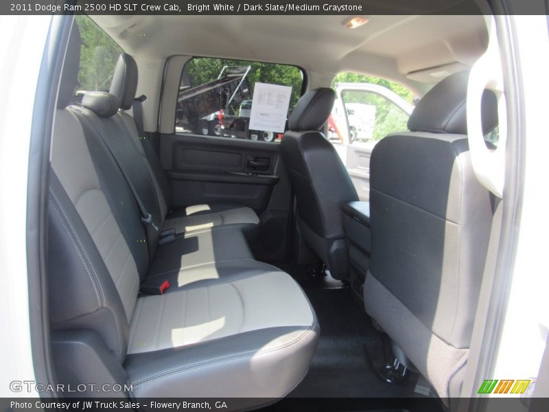 Bright White / Dark Slate/Medium Graystone 2011 Dodge Ram 2500 HD SLT Crew Cab