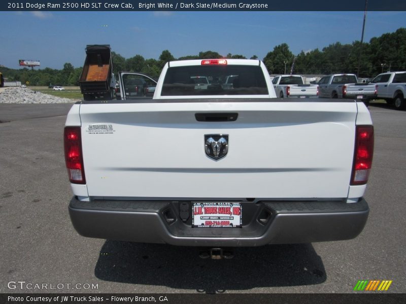 Bright White / Dark Slate/Medium Graystone 2011 Dodge Ram 2500 HD SLT Crew Cab