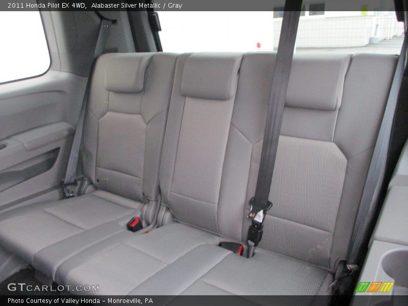 Alabaster Silver Metallic / Gray 2011 Honda Pilot EX 4WD