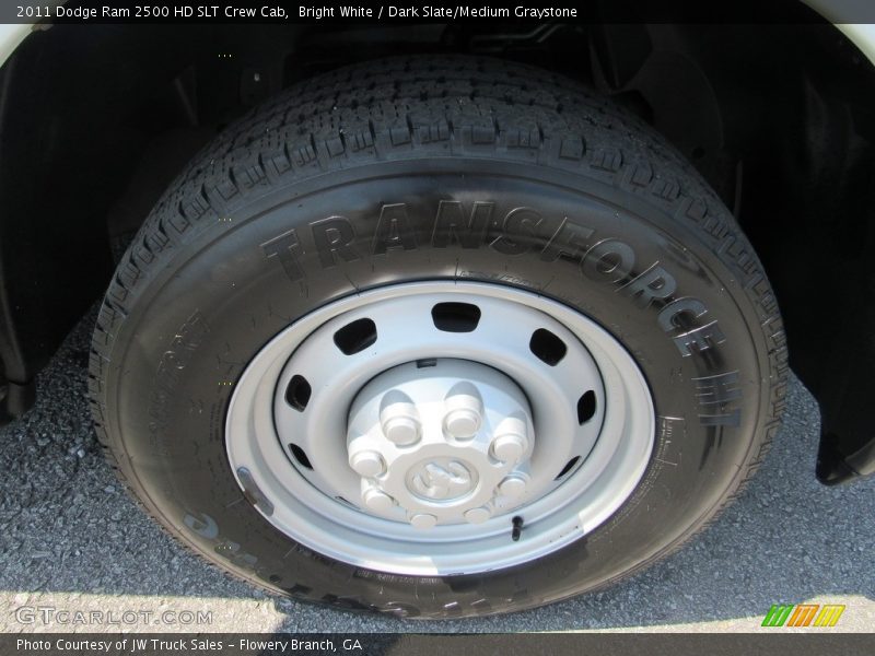 Bright White / Dark Slate/Medium Graystone 2011 Dodge Ram 2500 HD SLT Crew Cab