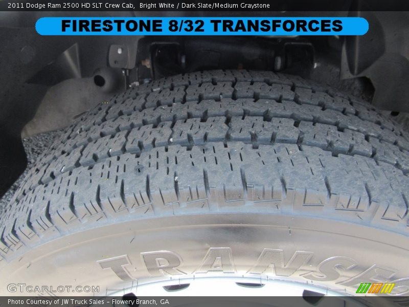 Bright White / Dark Slate/Medium Graystone 2011 Dodge Ram 2500 HD SLT Crew Cab