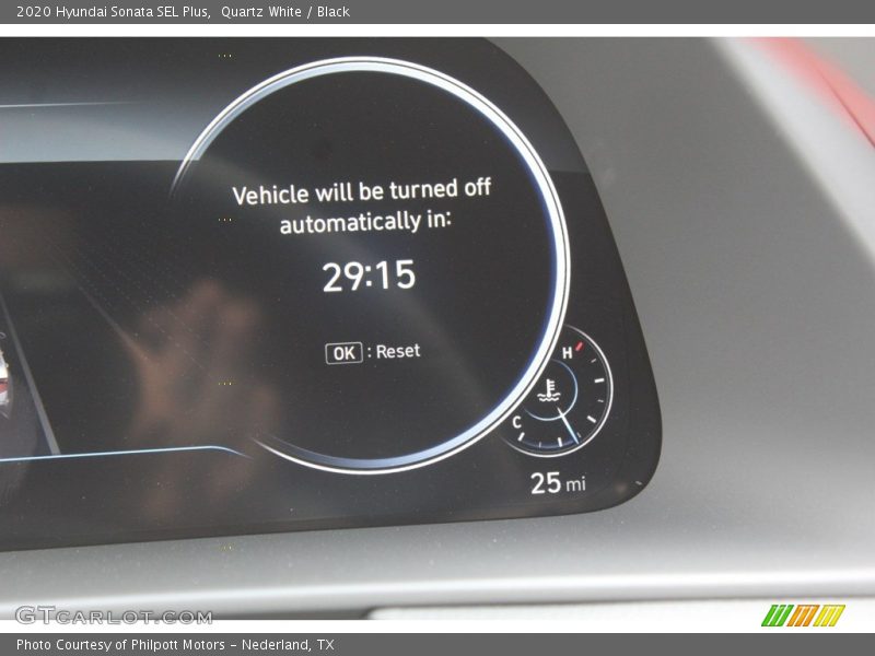 Quartz White / Black 2020 Hyundai Sonata SEL Plus