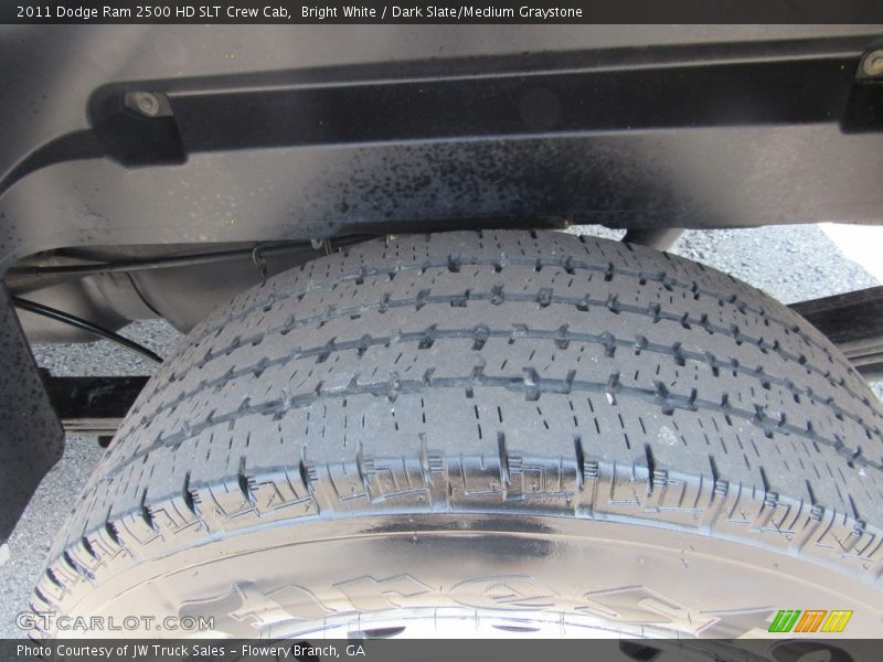 Bright White / Dark Slate/Medium Graystone 2011 Dodge Ram 2500 HD SLT Crew Cab