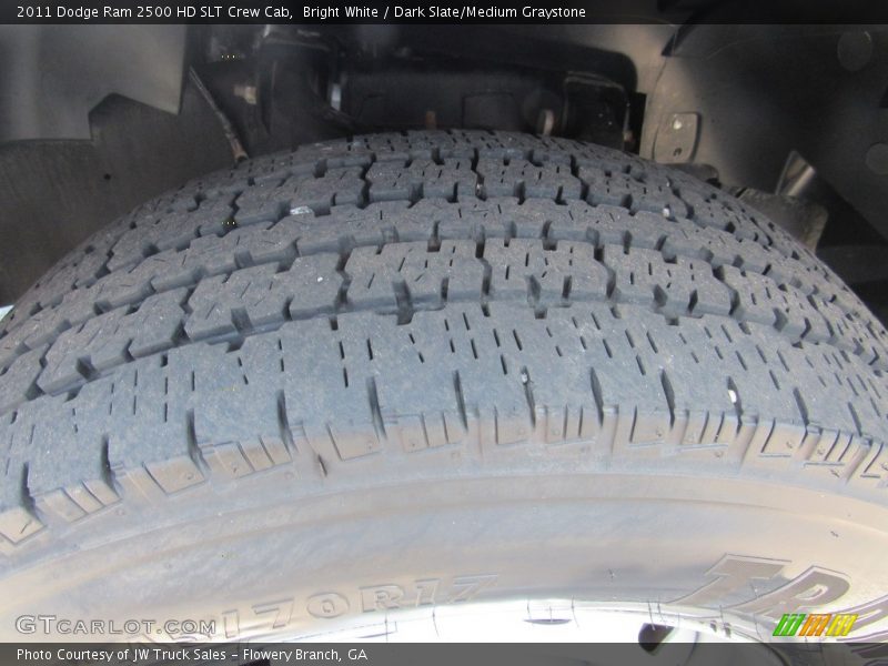 Bright White / Dark Slate/Medium Graystone 2011 Dodge Ram 2500 HD SLT Crew Cab
