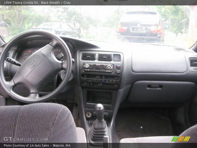 Black Metallic / Gray 1994 Toyota Corolla DX