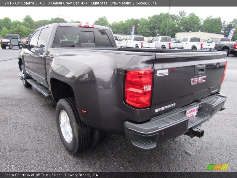 Light Steel Gray Metallic / Cocoa/Dune 2016 GMC Sierra 3500HD Denali Crew Cab 4x4