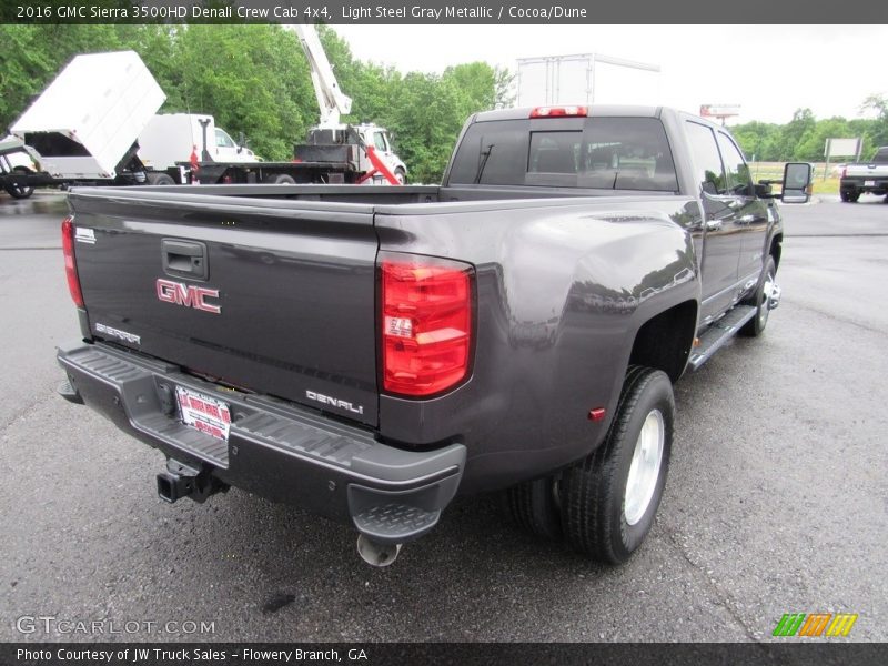 Light Steel Gray Metallic / Cocoa/Dune 2016 GMC Sierra 3500HD Denali Crew Cab 4x4