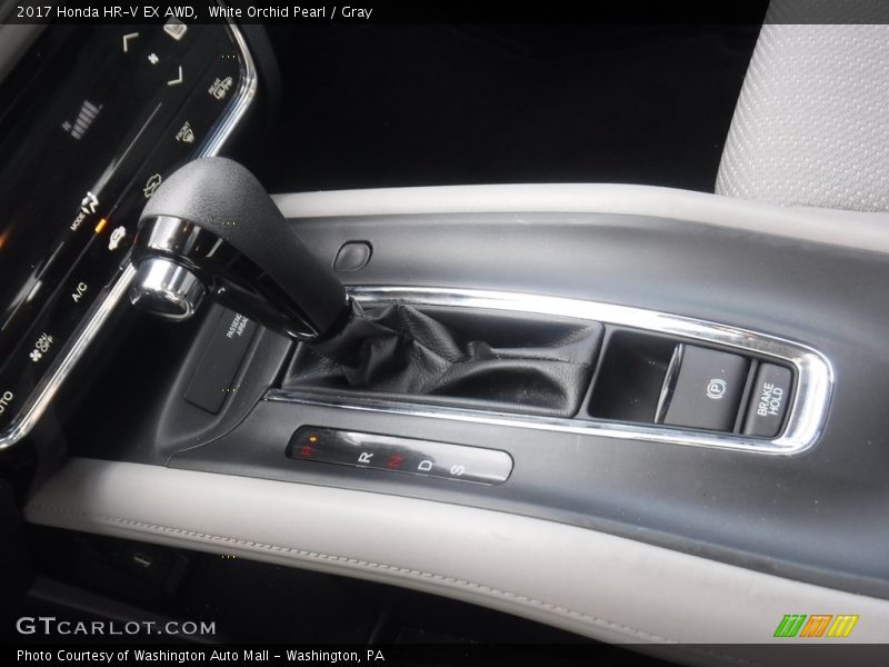 White Orchid Pearl / Gray 2017 Honda HR-V EX AWD