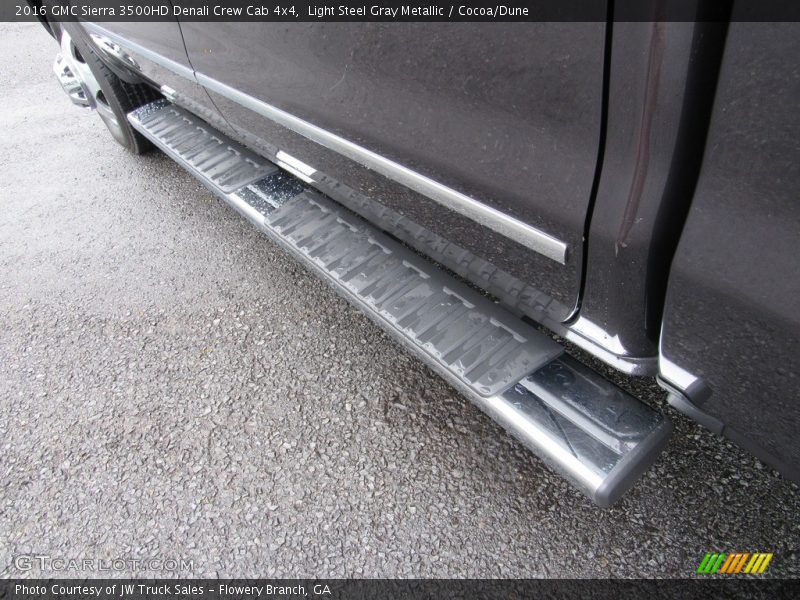 Light Steel Gray Metallic / Cocoa/Dune 2016 GMC Sierra 3500HD Denali Crew Cab 4x4