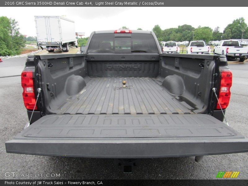 Light Steel Gray Metallic / Cocoa/Dune 2016 GMC Sierra 3500HD Denali Crew Cab 4x4