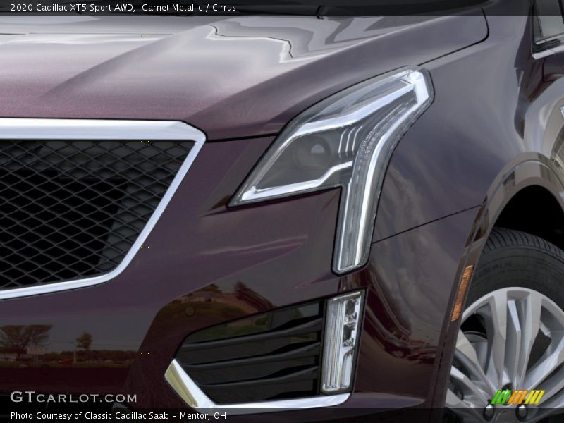 Garnet Metallic / Cirrus 2020 Cadillac XT5 Sport AWD