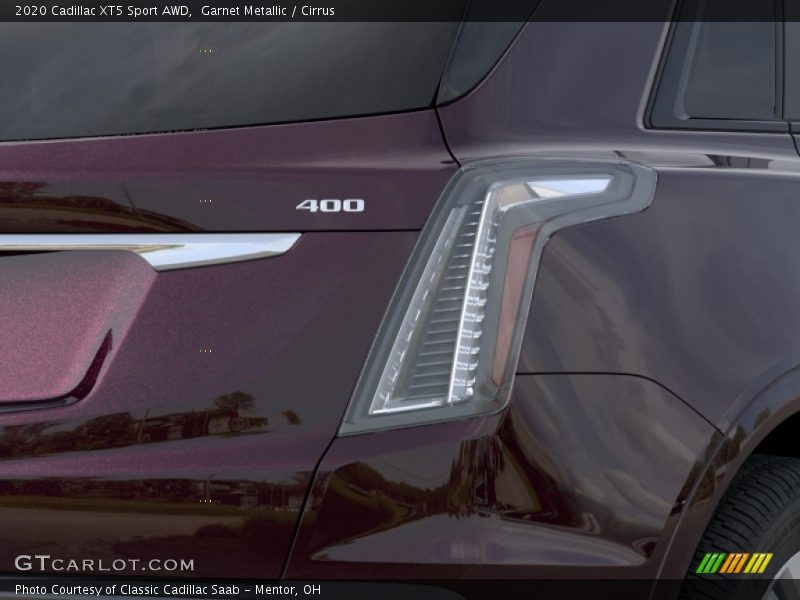 Garnet Metallic / Cirrus 2020 Cadillac XT5 Sport AWD