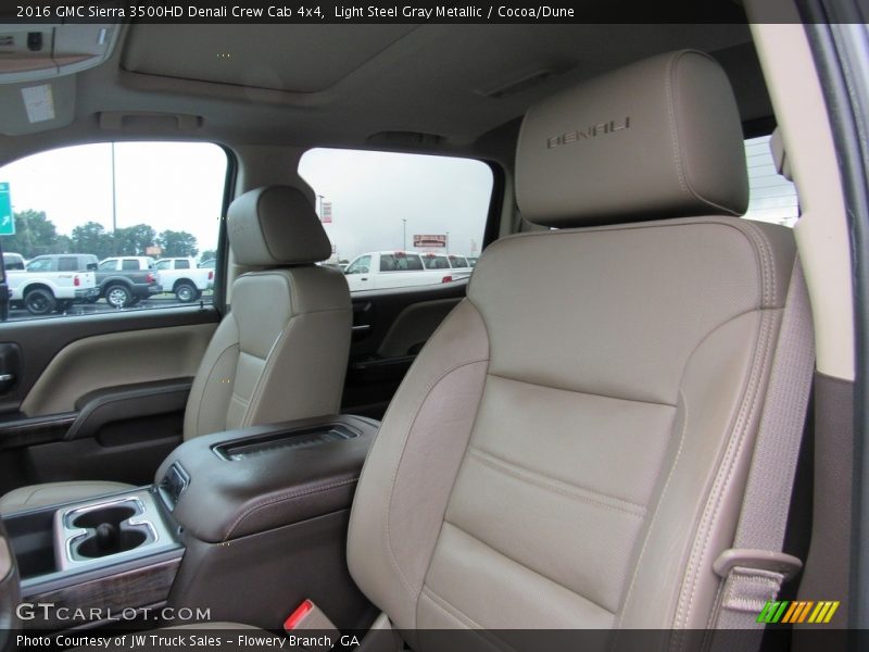 Front Seat of 2016 Sierra 3500HD Denali Crew Cab 4x4