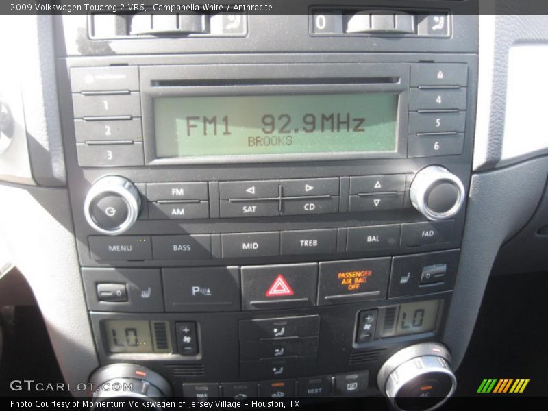 Campanella White / Anthracite 2009 Volkswagen Touareg 2 VR6