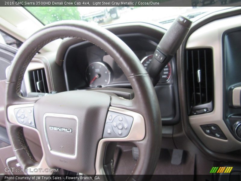  2016 Sierra 3500HD Denali Crew Cab 4x4 Steering Wheel