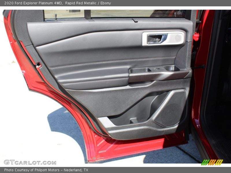 Rapid Red Metallic / Ebony 2020 Ford Explorer Platinum 4WD