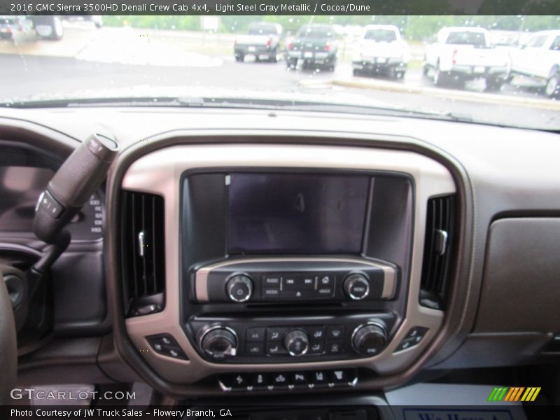 Controls of 2016 Sierra 3500HD Denali Crew Cab 4x4