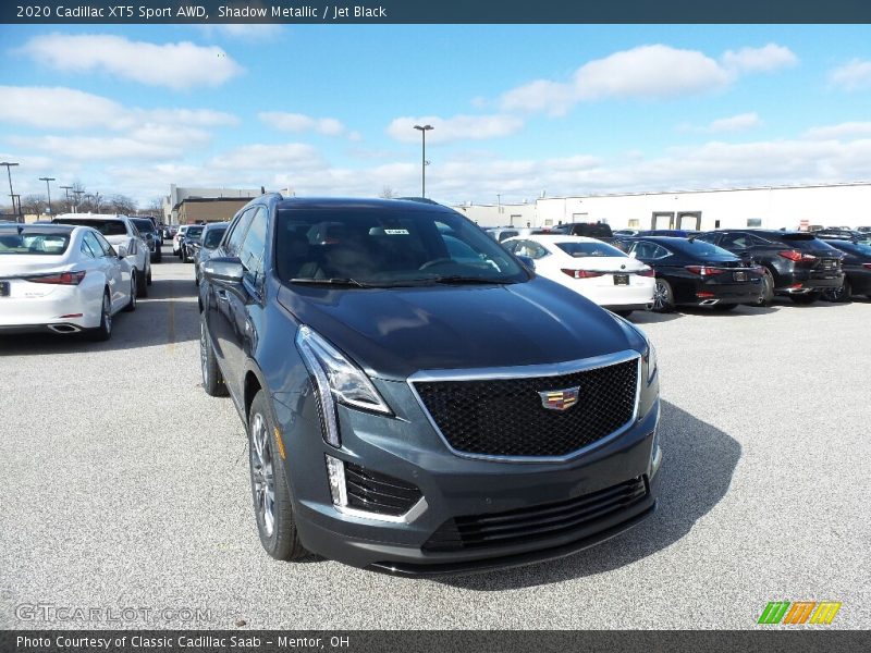 Shadow Metallic / Jet Black 2020 Cadillac XT5 Sport AWD