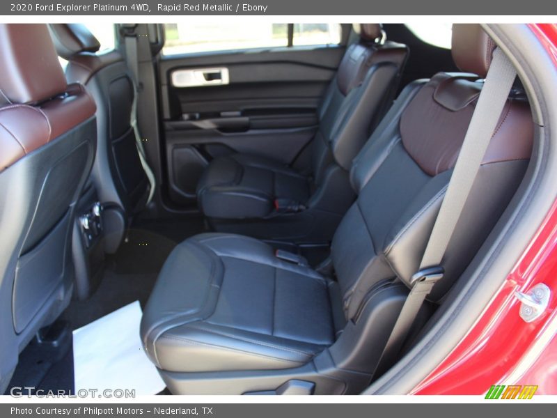 Rapid Red Metallic / Ebony 2020 Ford Explorer Platinum 4WD