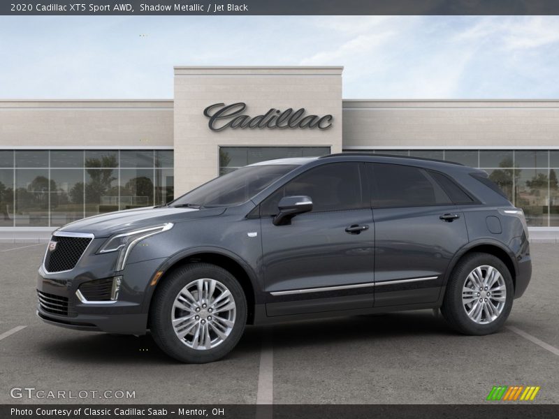 Shadow Metallic / Jet Black 2020 Cadillac XT5 Sport AWD