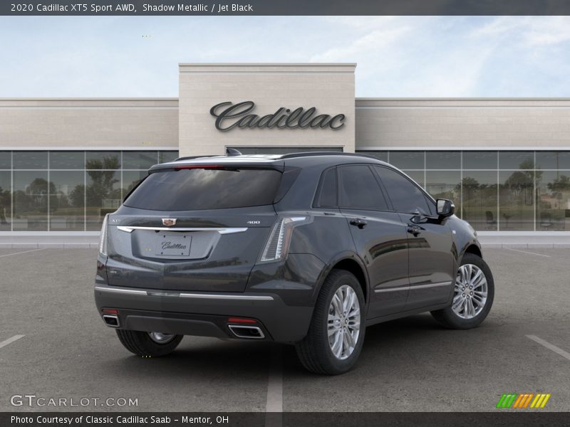 Shadow Metallic / Jet Black 2020 Cadillac XT5 Sport AWD