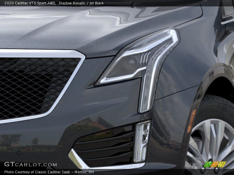 Shadow Metallic / Jet Black 2020 Cadillac XT5 Sport AWD