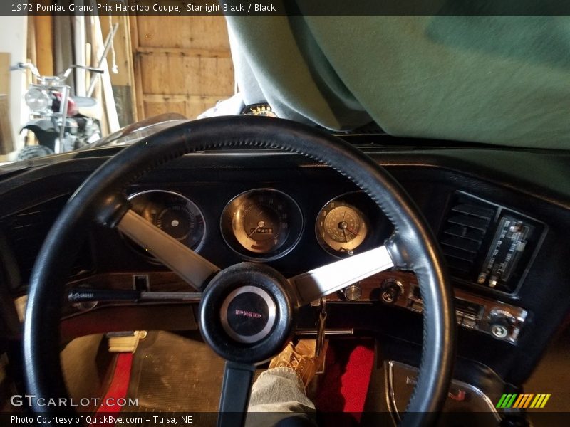 Starlight Black / Black 1972 Pontiac Grand Prix Hardtop Coupe