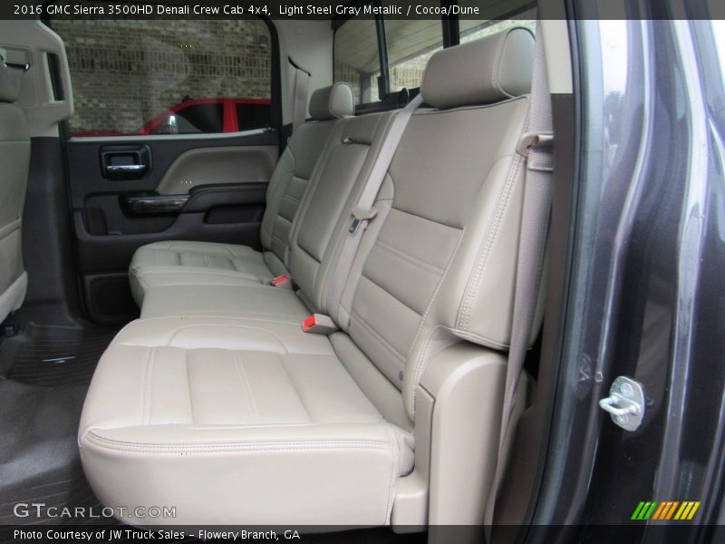 Rear Seat of 2016 Sierra 3500HD Denali Crew Cab 4x4