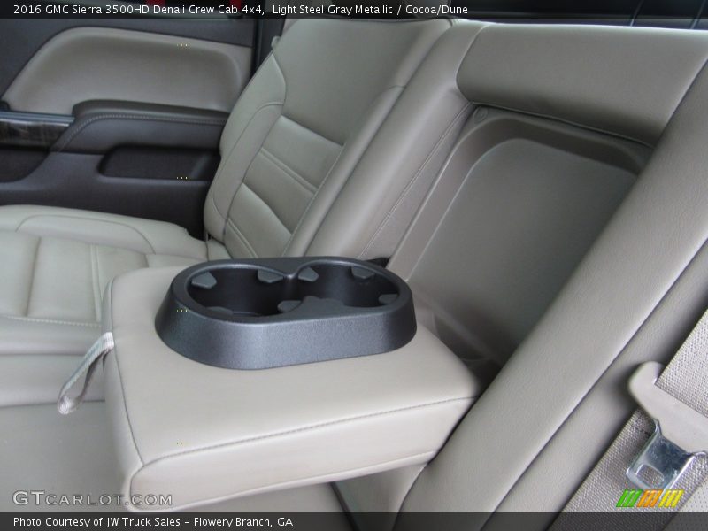 Rear Seat of 2016 Sierra 3500HD Denali Crew Cab 4x4