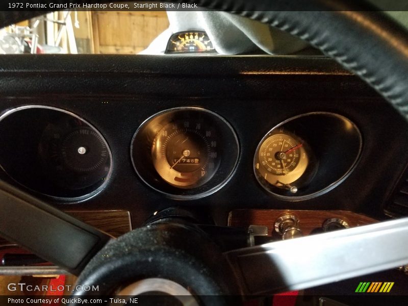 Starlight Black / Black 1972 Pontiac Grand Prix Hardtop Coupe
