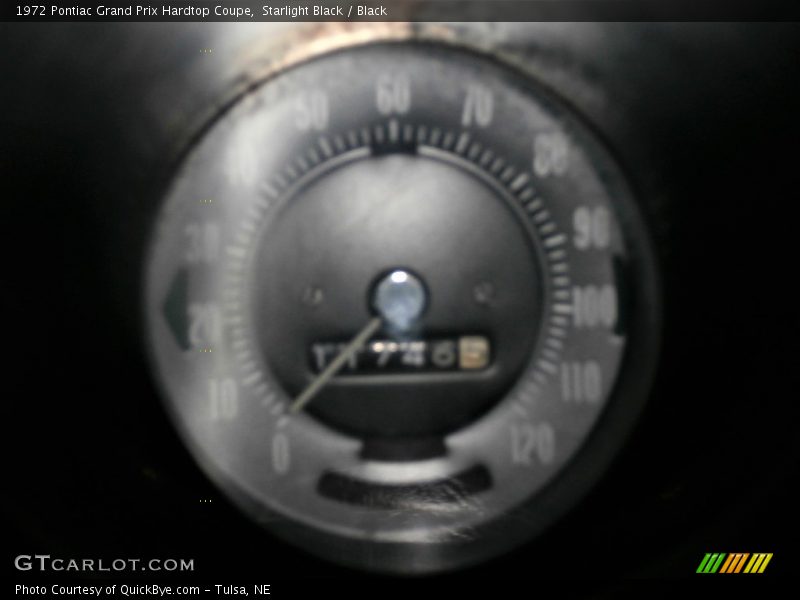 Starlight Black / Black 1972 Pontiac Grand Prix Hardtop Coupe