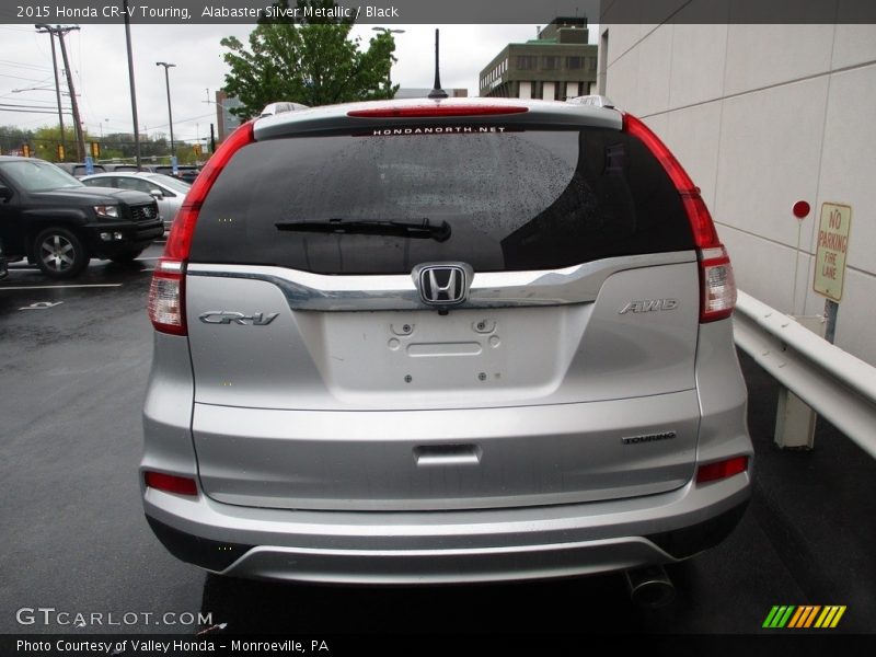 Alabaster Silver Metallic / Black 2015 Honda CR-V Touring