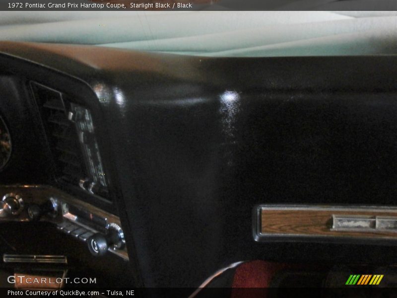 Starlight Black / Black 1972 Pontiac Grand Prix Hardtop Coupe