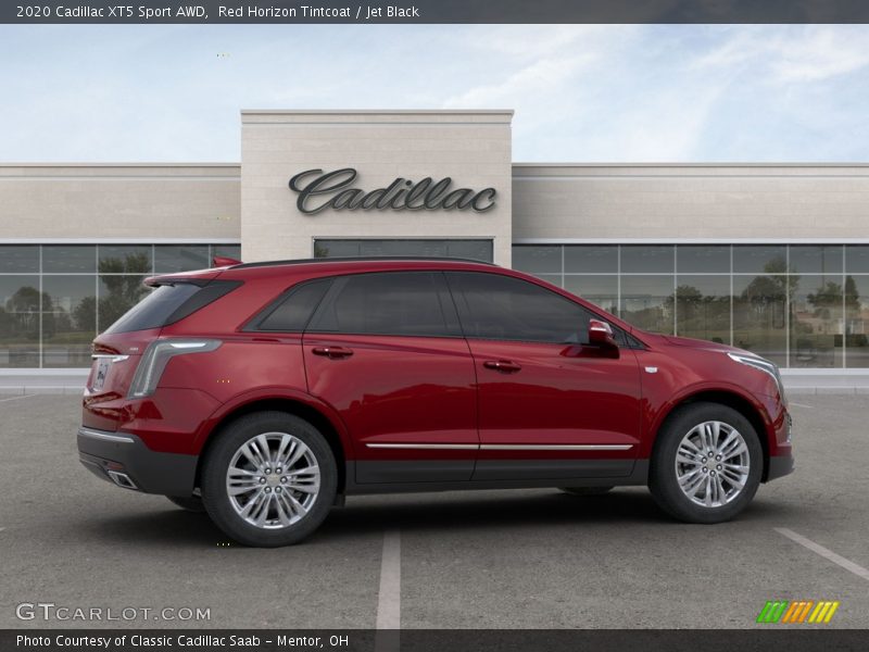 Red Horizon Tintcoat / Jet Black 2020 Cadillac XT5 Sport AWD