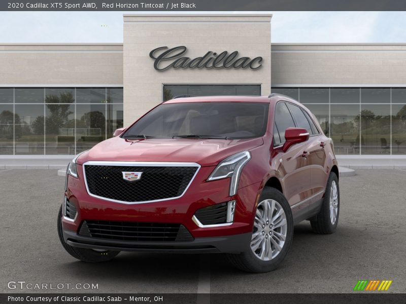 Red Horizon Tintcoat / Jet Black 2020 Cadillac XT5 Sport AWD