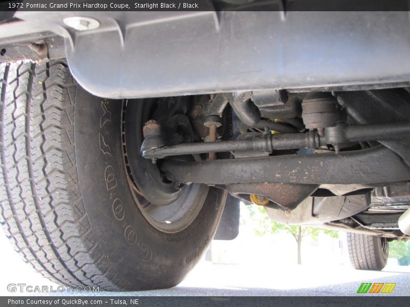 Undercarriage of 1972 Grand Prix Hardtop Coupe